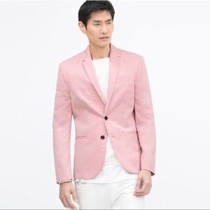 Zara Men’s Pink Sport Blazer